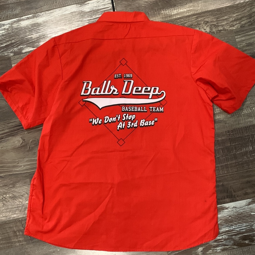 Mens SPIRIT XL Humour Baseball Shirt